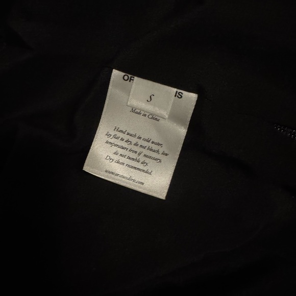 Orseund Iris Silk Ruffle Mini Skirt in Black size S - Picture 7 of 7